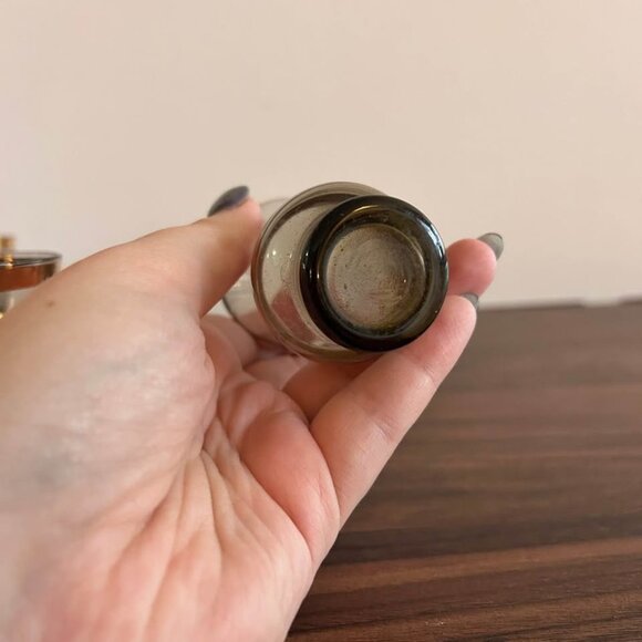 Vintage MCM 60s 70s Gold-Banded Shot or Cordial, Tea Glasses - Picture 5 of 6